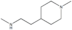 Methyl-[2-(1-methyl-piperidin-4-yl)-ethyl]-amine Struktur