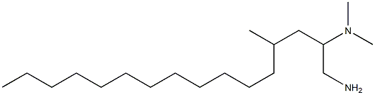 N2,N2,4-trimethyl-petane-1,2-diamine Struktur