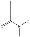 N-methoxy-N-methylpivalamide Struktur