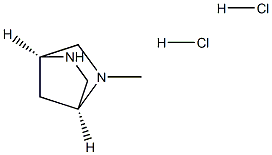 (1S,4S)-5-Methyl-2,5-diazabicyclo[2.2.1]heptane dihydrochloride Struktur