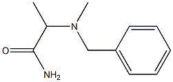 2-(benzyl(methyl)amino)propanamide Struktur