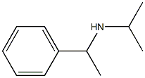 (1-phenylethyl)(propan-2-yl)amine Struktur