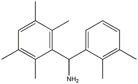 (2,3-dimethylphenyl)(2,3,5,6-tetramethylphenyl)methanamine Struktur