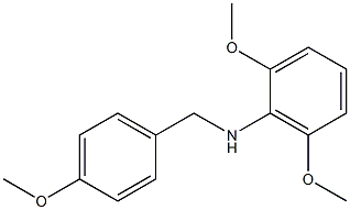 (2,6-dimethoxyphenyl)(4-methoxyphenyl)methylamine Struktur