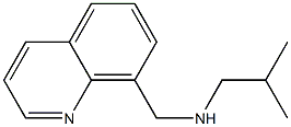 (2-methylpropyl)(quinolin-8-ylmethyl)amine Struktur