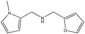 (furan-2-ylmethyl)[(1-methyl-1H-pyrrol-2-yl)methyl]amine Struktur