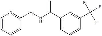 (pyridin-2-ylmethyl)({1-[3-(trifluoromethyl)phenyl]ethyl})amine Struktur