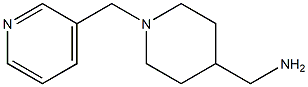 [1-(pyridin-3-ylmethyl)piperidin-4-yl]methanamine Struktur