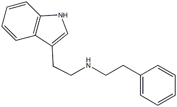 [2-(1H-indol-3-yl)ethyl](2-phenylethyl)amine Struktur