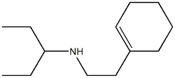 [2-(cyclohex-1-en-1-yl)ethyl](pentan-3-yl)amine Struktur