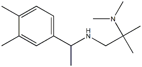 [2-(dimethylamino)-2-methylpropyl][1-(3,4-dimethylphenyl)ethyl]amine Struktur