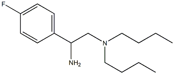 [2-amino-2-(4-fluorophenyl)ethyl]dibutylamine Struktur