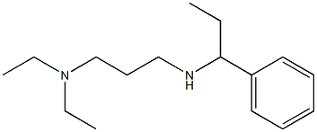 [3-(diethylamino)propyl](1-phenylpropyl)amine Struktur