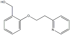 {2-[2-(pyridin-2-yl)ethoxy]phenyl}methanol Struktur