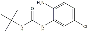 1-(2-amino-5-chlorophenyl)-3-tert-butylurea Struktur