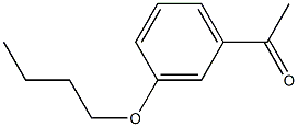 1-(3-butoxyphenyl)ethanone Struktur