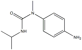 1-(4-aminophenyl)-1-methyl-3-propan-2-ylurea Struktur