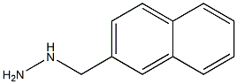 1-(naphthalen-2-ylmethyl)hydrazine Struktur