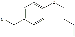 1-butoxy-4-(chloromethyl)benzene Struktur