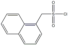 1-naphthylmethanesulfonyl chloride Struktur