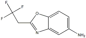 2-(2,2,2-trifluoroethyl)-1,3-benzoxazol-5-amine Struktur