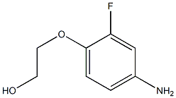 2-(4-amino-2-fluorophenoxy)ethan-1-ol Struktur