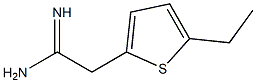 2-(5-ethylthien-2-yl)ethanimidamide Struktur