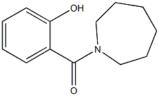 2-(azepan-1-ylcarbonyl)phenol Struktur