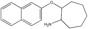 2-(naphthalen-2-yloxy)cycloheptan-1-amine Struktur