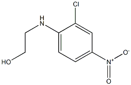 2-[(2-chloro-4-nitrophenyl)amino]ethan-1-ol Struktur