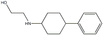 2-[(4-phenylcyclohexyl)amino]ethan-1-ol Struktur