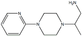 2-[4-(pyridin-2-yl)piperazin-1-yl]propan-1-amine Struktur