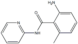 2-amino-6-methyl-N-pyridin-2-ylbenzamide Struktur