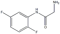 2-amino-N-(2,5-difluorophenyl)acetamide Struktur