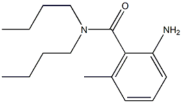 2-amino-N,N-dibutyl-6-methylbenzamide Struktur