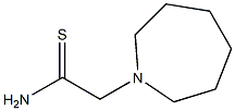 2-azepan-1-ylethanethioamide Struktur