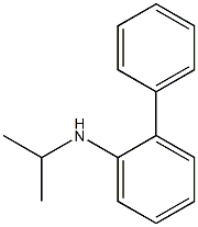 2-phenyl-N-(propan-2-yl)aniline Struktur