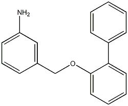 3-(2-phenylphenoxymethyl)aniline Struktur