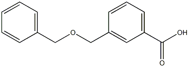 3-[(benzyloxy)methyl]benzoic acid Struktur