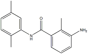 3-amino-N-(2,5-dimethylphenyl)-2-methylbenzamide Struktur