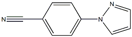 4-(1H-pyrazol-1-yl)benzonitrile Struktur