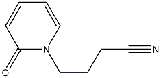 4-(2-oxopyridin-1(2H)-yl)butanenitrile Struktur