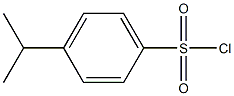 4-(propan-2-yl)benzene-1-sulfonyl chloride Struktur