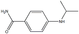 4-(propan-2-ylamino)benzamide Struktur