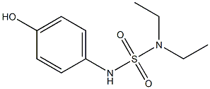 4-[(diethylsulfamoyl)amino]phenol Struktur