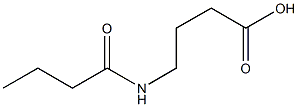 4-butanamidobutanoic acid Struktur