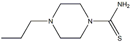 4-propylpiperazine-1-carbothioamide Struktur