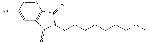 5-amino-2-nonyl-2,3-dihydro-1H-isoindole-1,3-dione Struktur