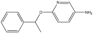 6-(1-phenylethoxy)pyridin-3-amine Struktur