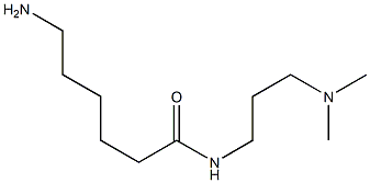 6-amino-N-[3-(dimethylamino)propyl]hexanamide Struktur